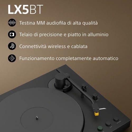 Sony lx5bt giradischi con - sony,