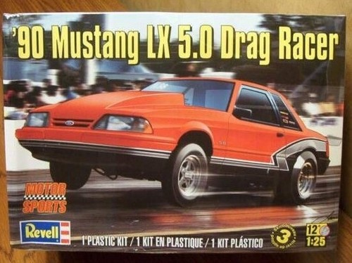 Revell mustang lx 5 0 - revell, '90