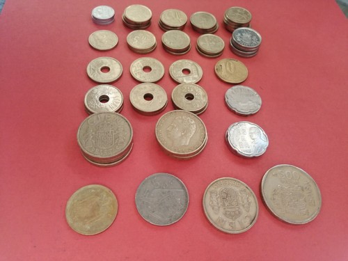 Lotto monete spagna - monete,