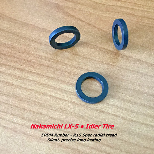 Nakamichi idler tire - idler,