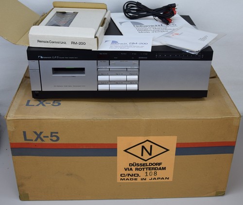 Nakamichi deck cassette - lx-5, +
