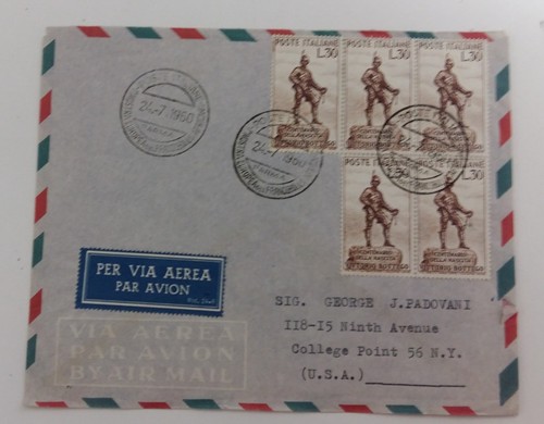 1950 repubblica italia busta - 1950,